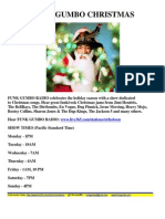 Funk Gumbo Christmas - Press Release - 12-5-2011