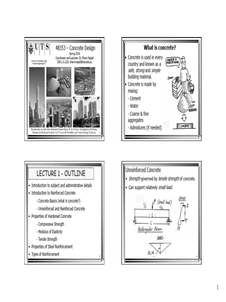 Concrete Design for Engineering Students | PDF | Strength Of Materials ...