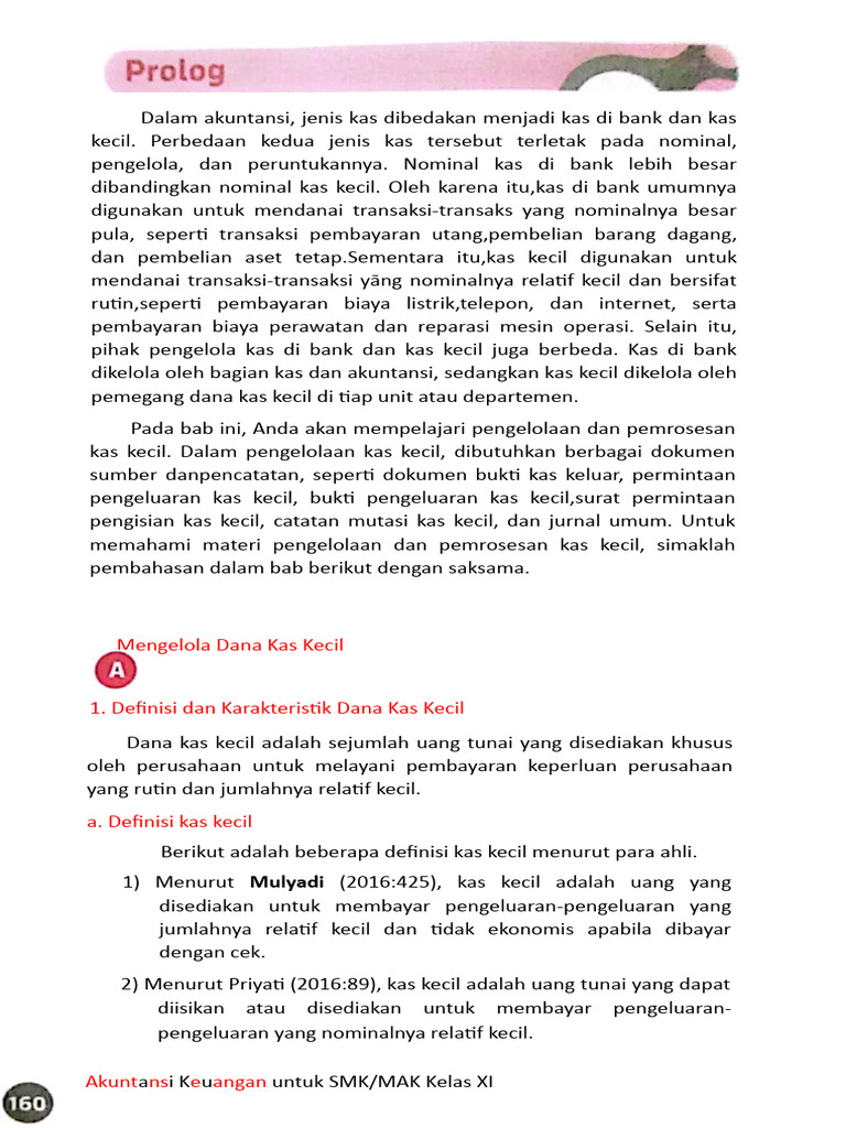 Mengelola Kas Kecil | PDF | Pengelolaan Keuangan & Uang