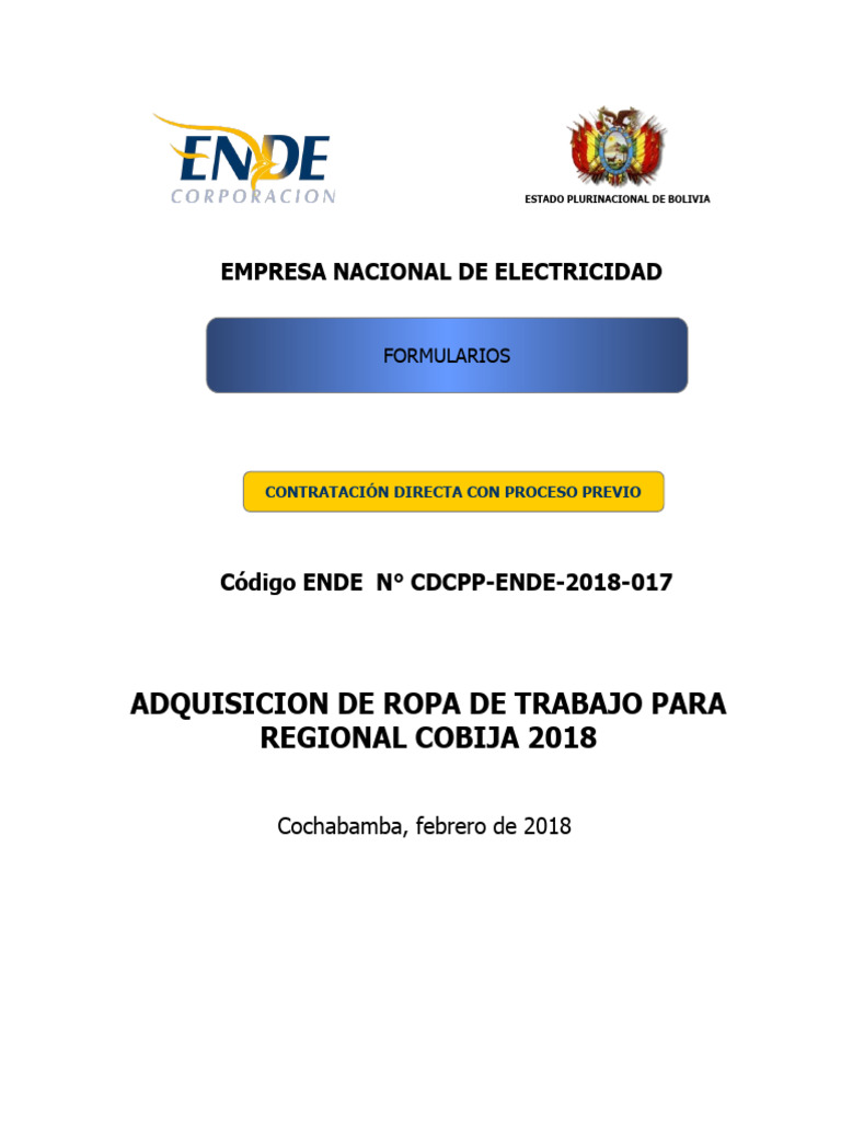 Formulario Ropa de Trabajo Ende 2018 | PDF | Documento de identidad | Ropa