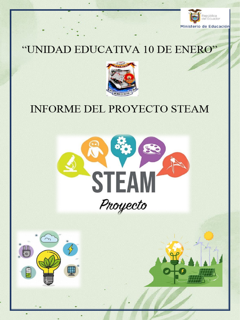 Informe Proyecto STEAM: Energías Renovables | PDF | Cáncer de piel ...