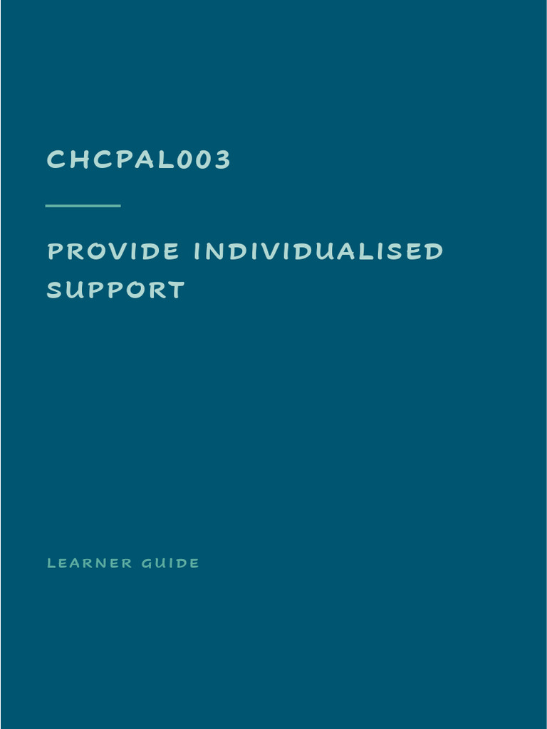 Chcpal003 learner guide pdf palliative care end of life care