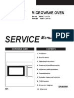 Schema Cuptor Microunde Samsung