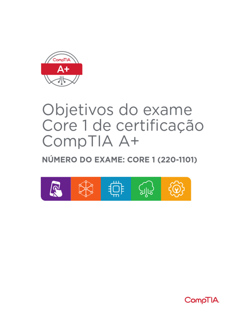 Objetivos do Exame CompTIA A+ Core 1 | PDF | Rede de computadores ...