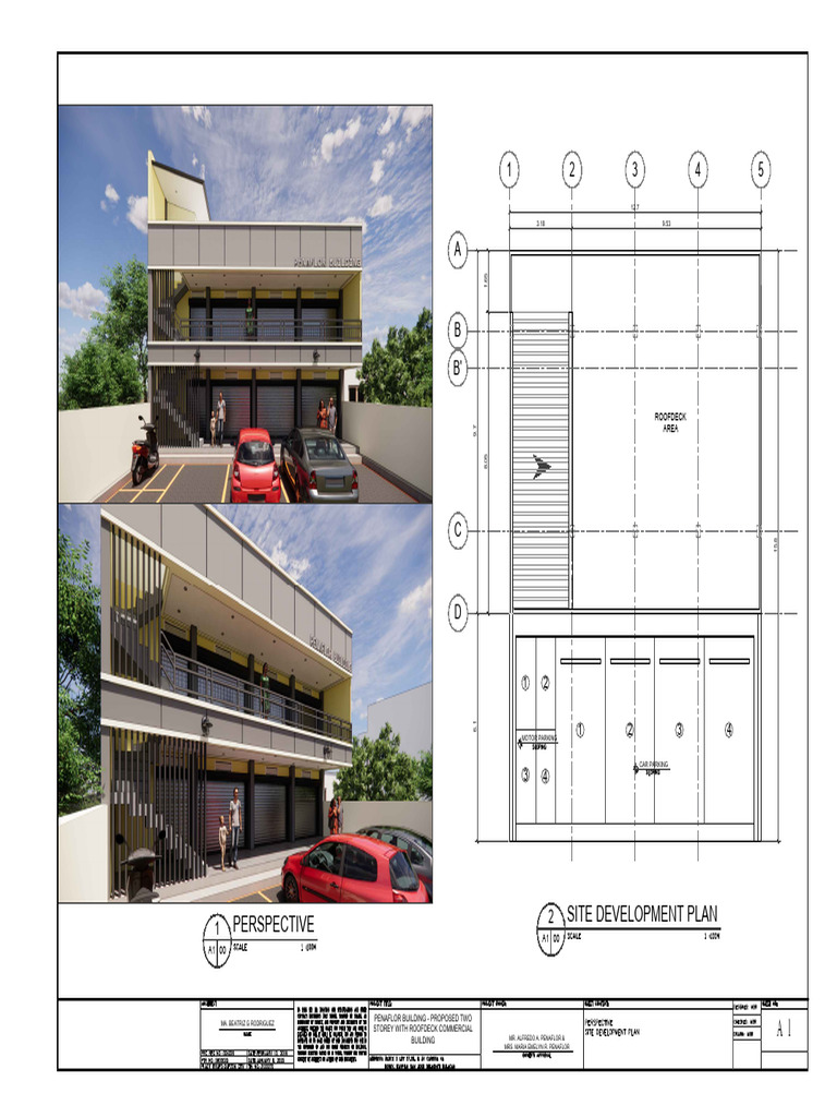 Updated Penaflor Commercial Building Plans | PDF | Houses | Queensland