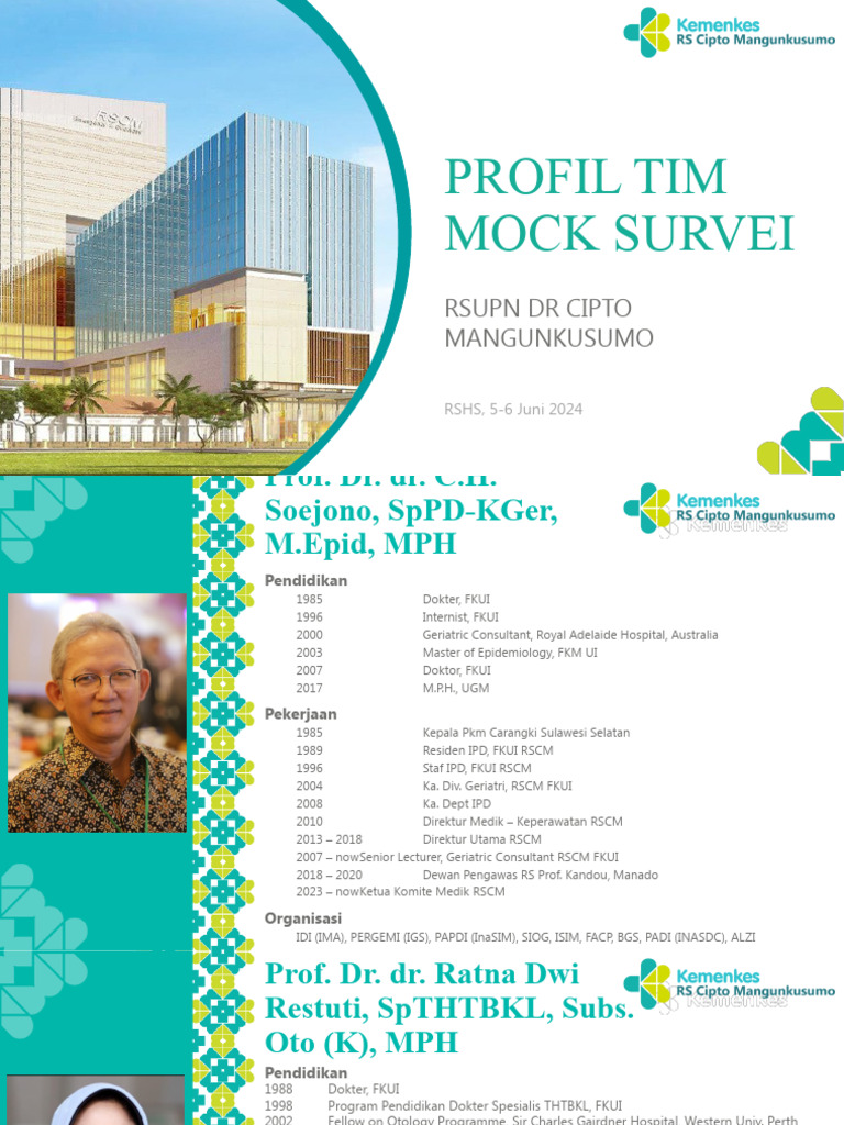 Profil Tim RSCM | PDF | Bisnis