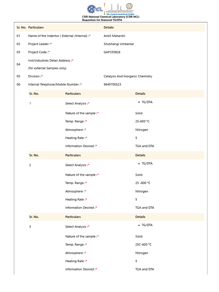 Requisition Report 20240308133324 | PDF | Applied And Interdisciplinary ...