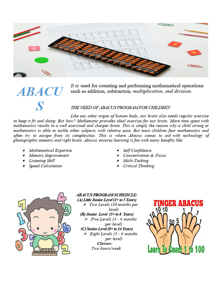 Abacus | PDF | Career & Growth