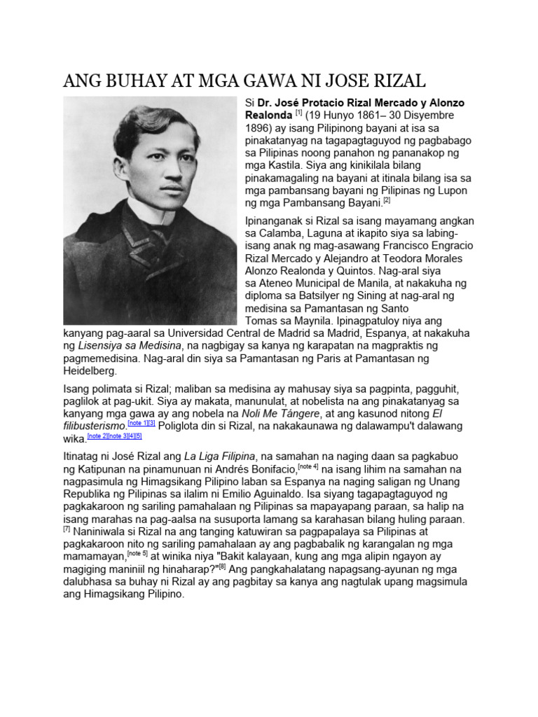 José Rizal | PDF
