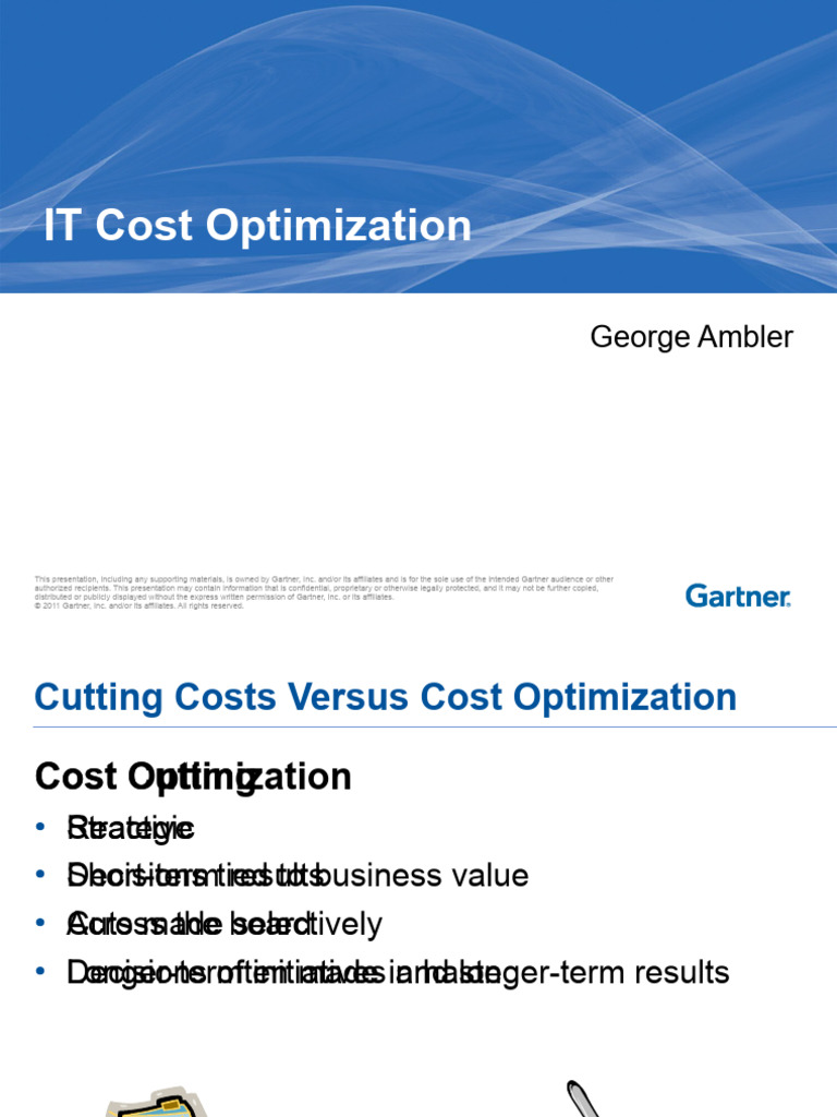 IT Cost Optimization Strategies Guide | PDF | Outsourcing | Computer ...