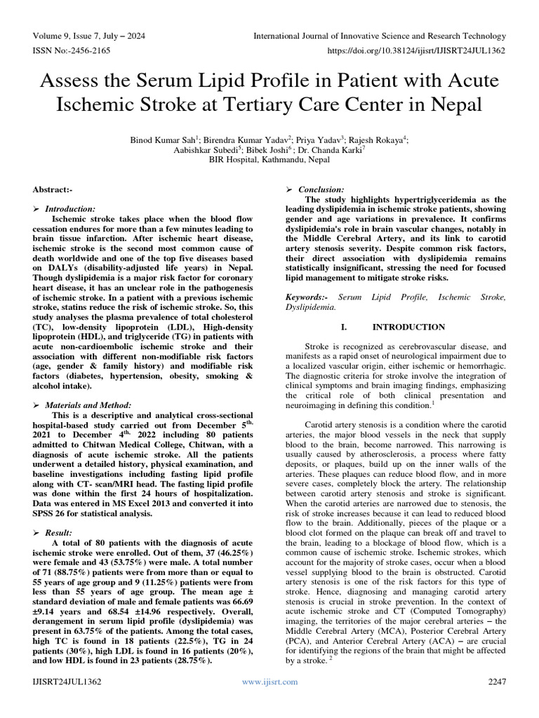 assess-the-serum-lipid-profile-in-patient-with-acute-ischemic-stroke-at