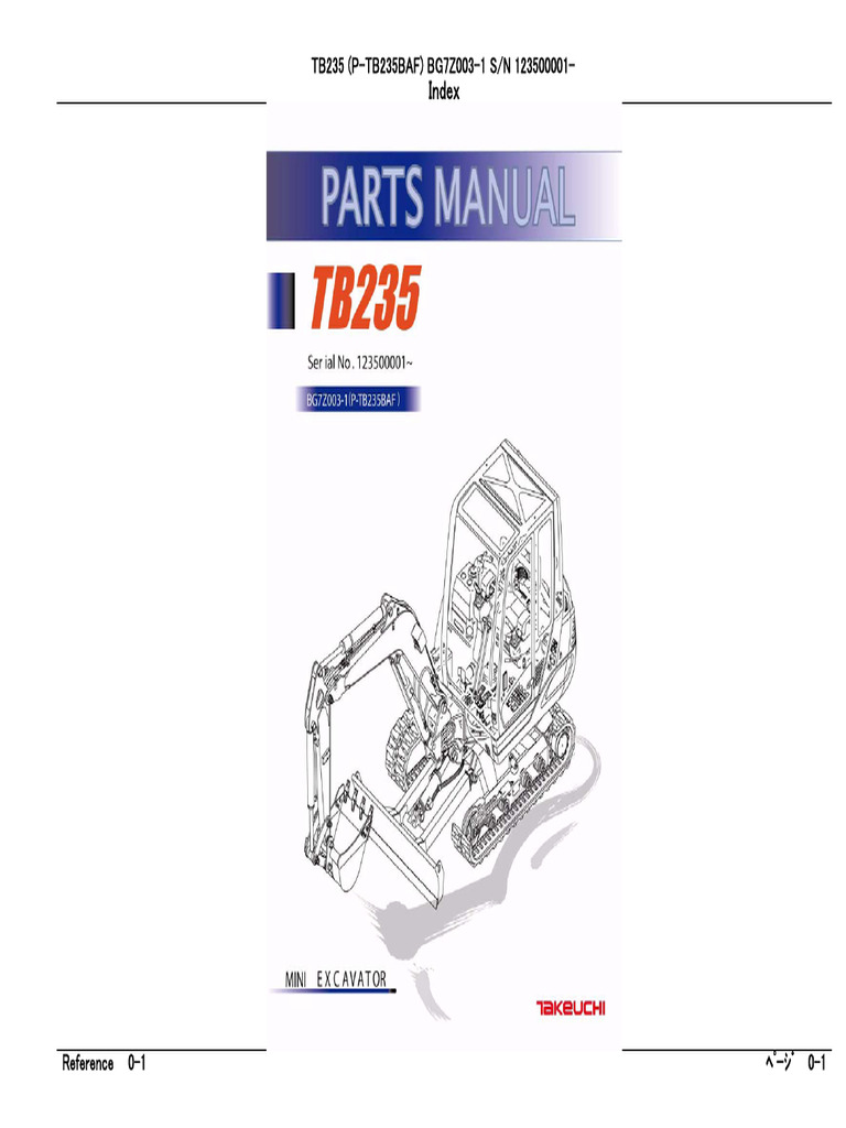 T0568243500 Takeuchi Original