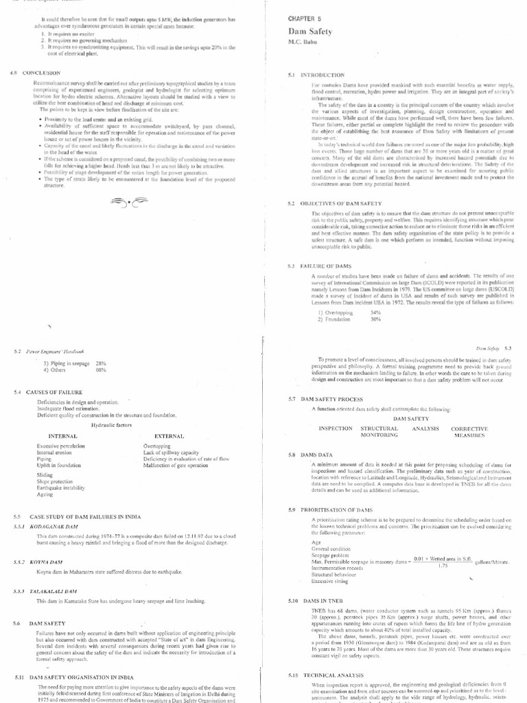 DAM Safety | PDF