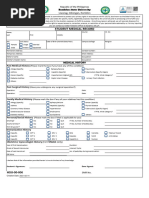 PhilHealth Health Screening Form | PDF | Edema | Heart