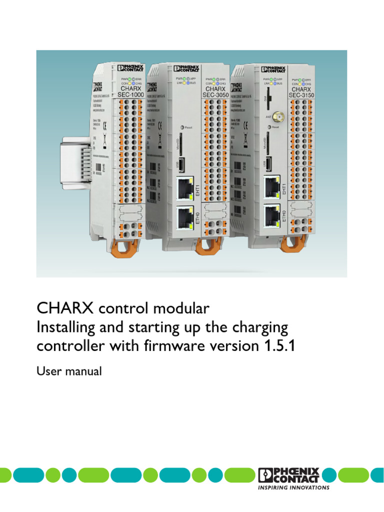Phoenix Contact Charx Control Modular User Manual | PDF | Computer ...