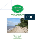 2010 Maryland Environmental Trust Annual Report
