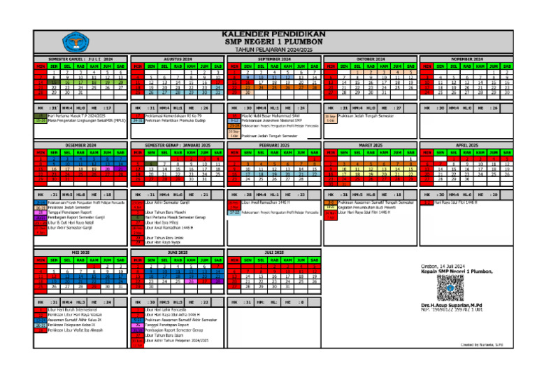 Kalender Pendidikan | PDF