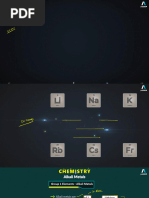 Physical and Chemical Properties of Alkali Metals | PDF | Lithium | Sodium