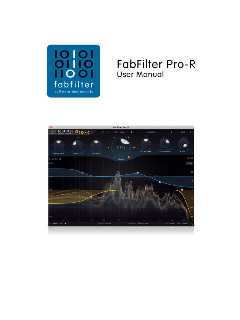 Ffpror Manual | PDF | Equalization (Audio) | Computer File