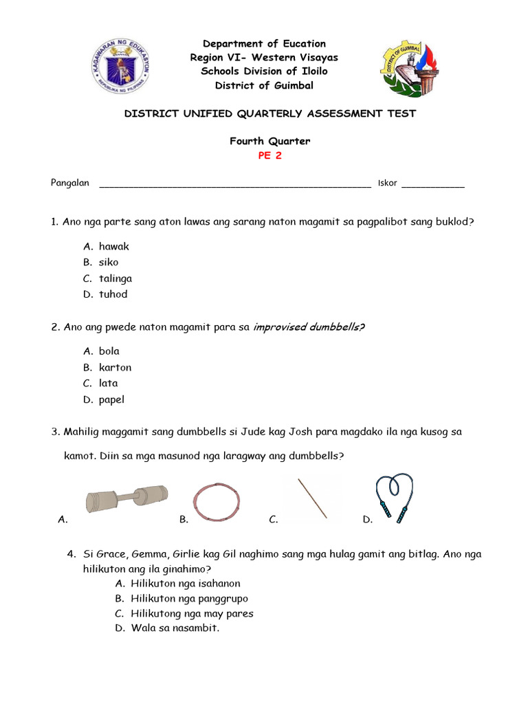 Pe 2 - Q4 2 | PDF