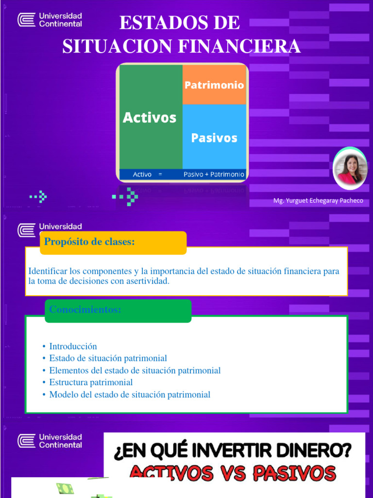 S9 Estados de Situación Financiera | PDF | Finanzas y dinero