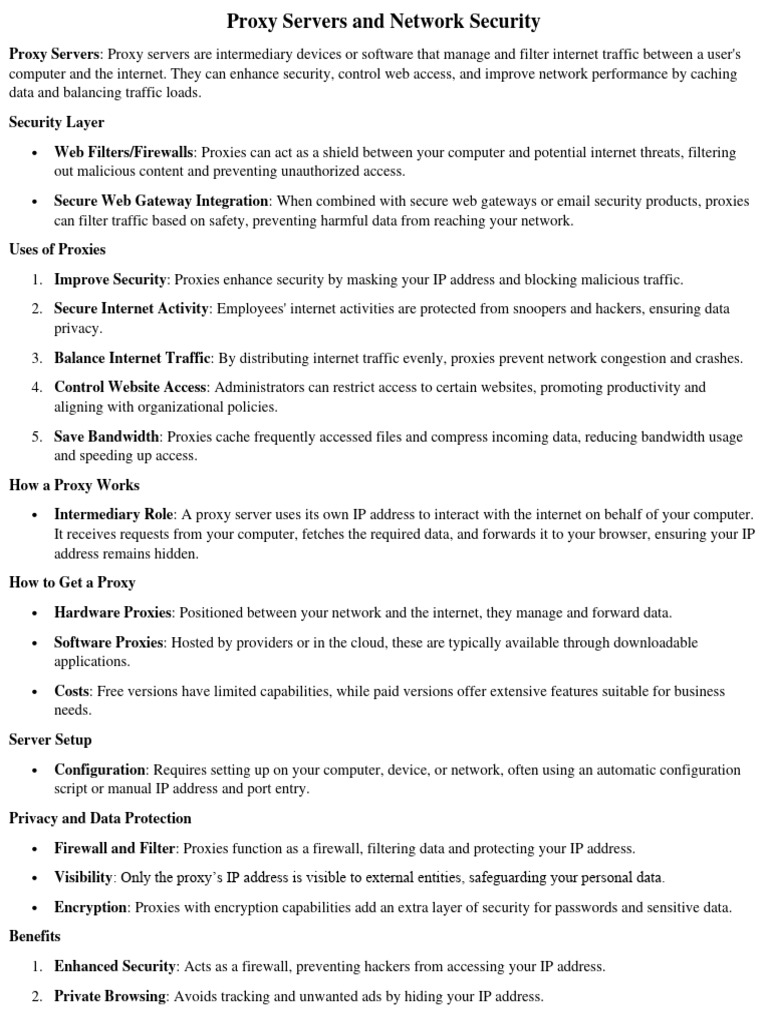 Unit 3 Summarised | PDF | Malware | Proxy Server