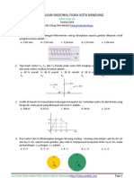 Soal UN FISIKA TO 66 Bandung