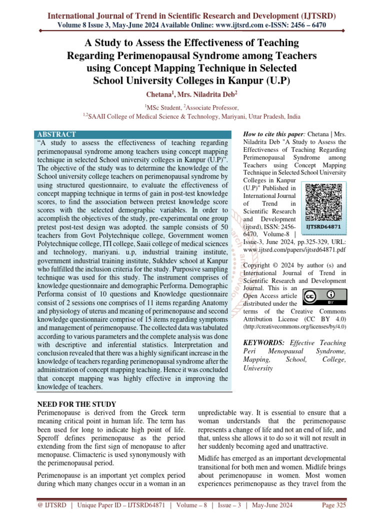 A Study To Assess The Effectiveness of Teaching Regarding ...