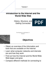 Introduction To The Internet and The World Wide Web: History, Structure, and Getting Connected