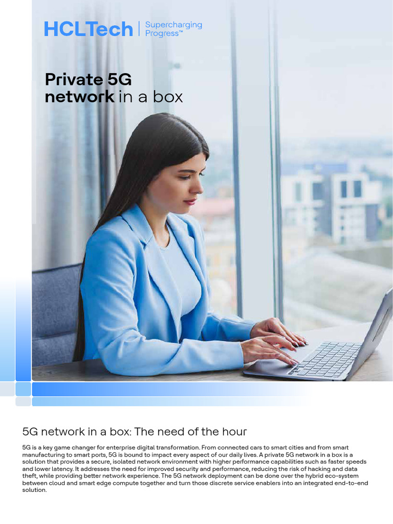 Private5G Network in A Box | PDF | Computer Network | Cloud Computing