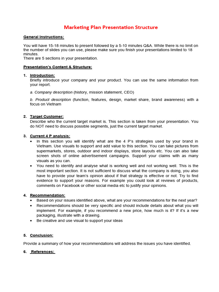 marketing-plan-presentation-structure-sem-2-2018-pdf-brand