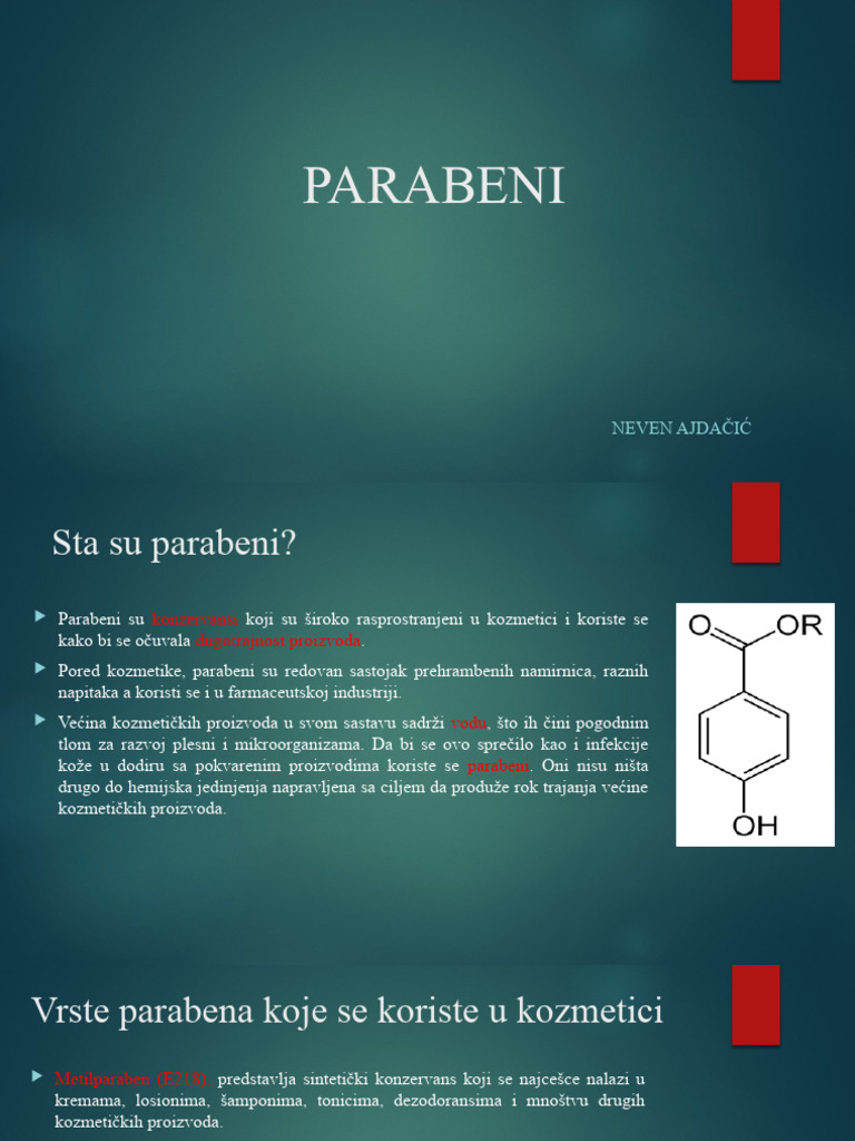 PARABENI | PDF