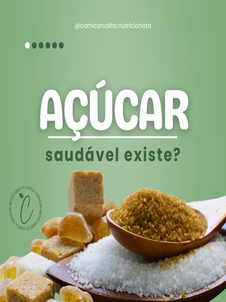 Tipos de Açúcar: Saúde e Moderação | PDF | Estilo de vida