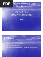 Download Monte Carlo Oil and Gas Reserve Estimation 080601 by Ahmed Elsharif SN75723746 doc pdf