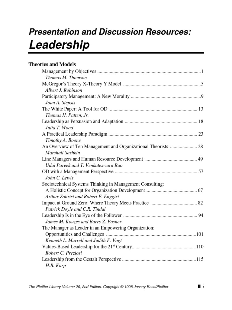 Leadership Discussion | PDF | Leadership | Business