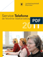 Service-Telefone der Münchner Stadtverwaltung 2011  (1)