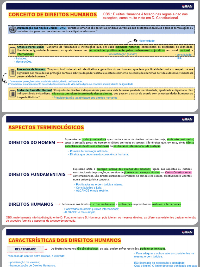 1 - Teoria Geral Dos Direitos Humanos - Conceitos e Fundamentos | PDF ...