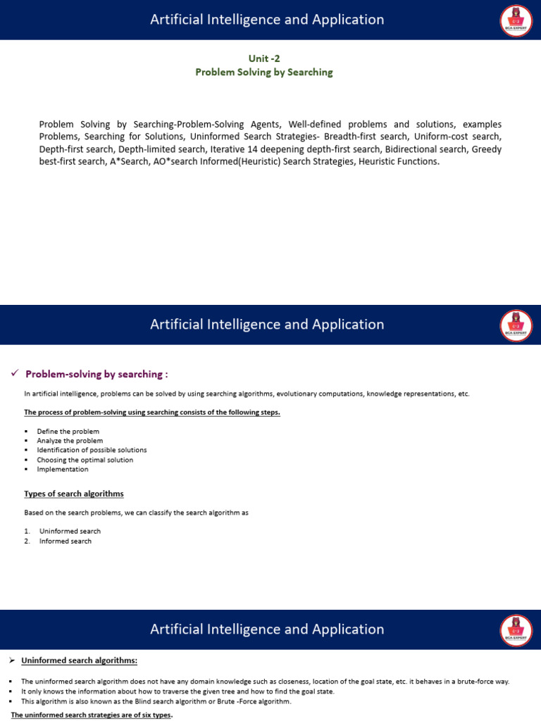 Ai 2nd Unit Notes | PDF | Mathematical Relations | Discrete Mathematics