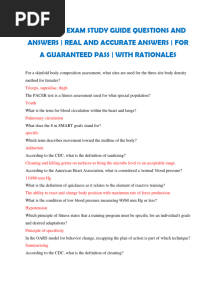 Issa Final Exam Study Guide Questions and Answers