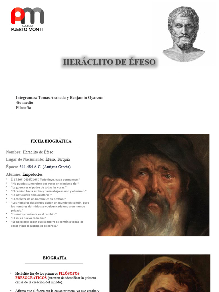 Heráclito de Éfeso | PDF | Metafísica