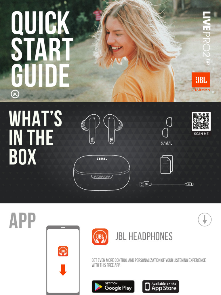 JBL - LIVE PRO 2 - Quick Start Guide - Multilingual | PDF
