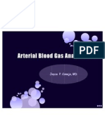 Arterial Blood Gas Analysis