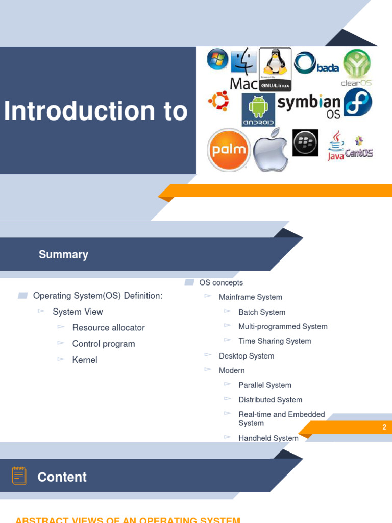 Abstract Views of Operating Systems | PDF | Operating System | Process ...