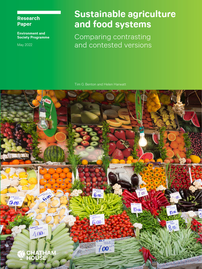 Comparing Sustainable Agriculture Models | PDF | Sustainability ...