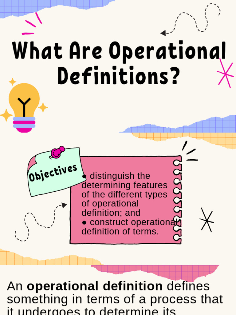 Understanding Operational Definitions | PDF
