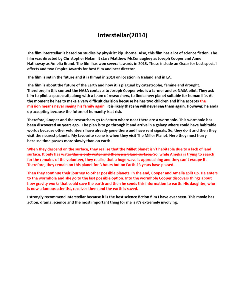 Interstellar 3 Pdf Astronomy Outer Space
