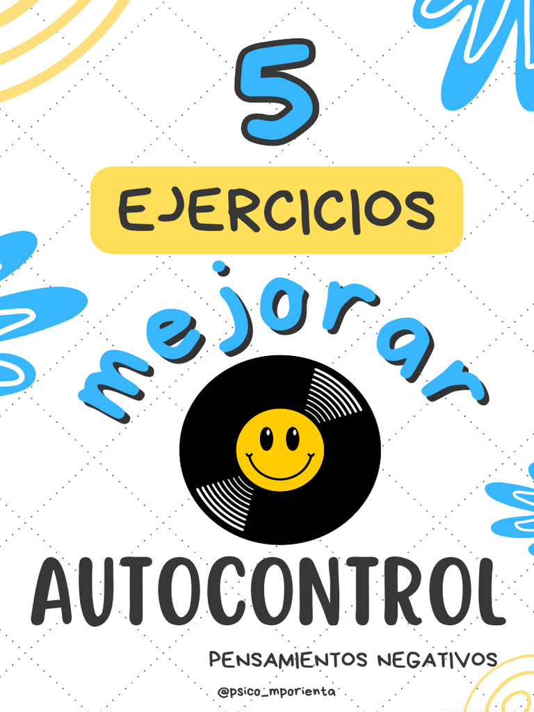 5 Ejercicios Autocontrol | PDF | Conceptos psicologicos | Sicología