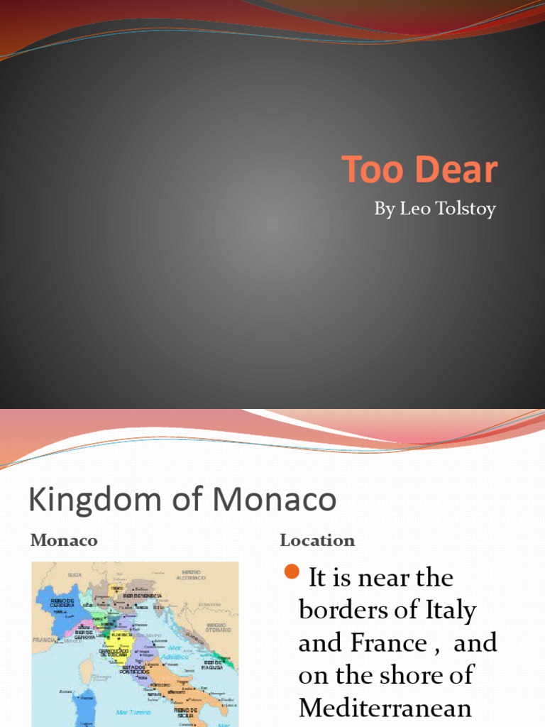 Too Dear | PDF