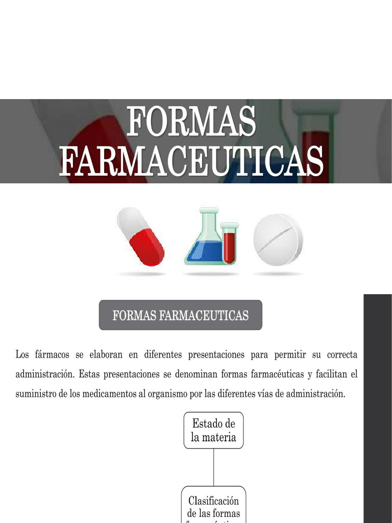 Formas Farmacéuticas. S PDF | PDF