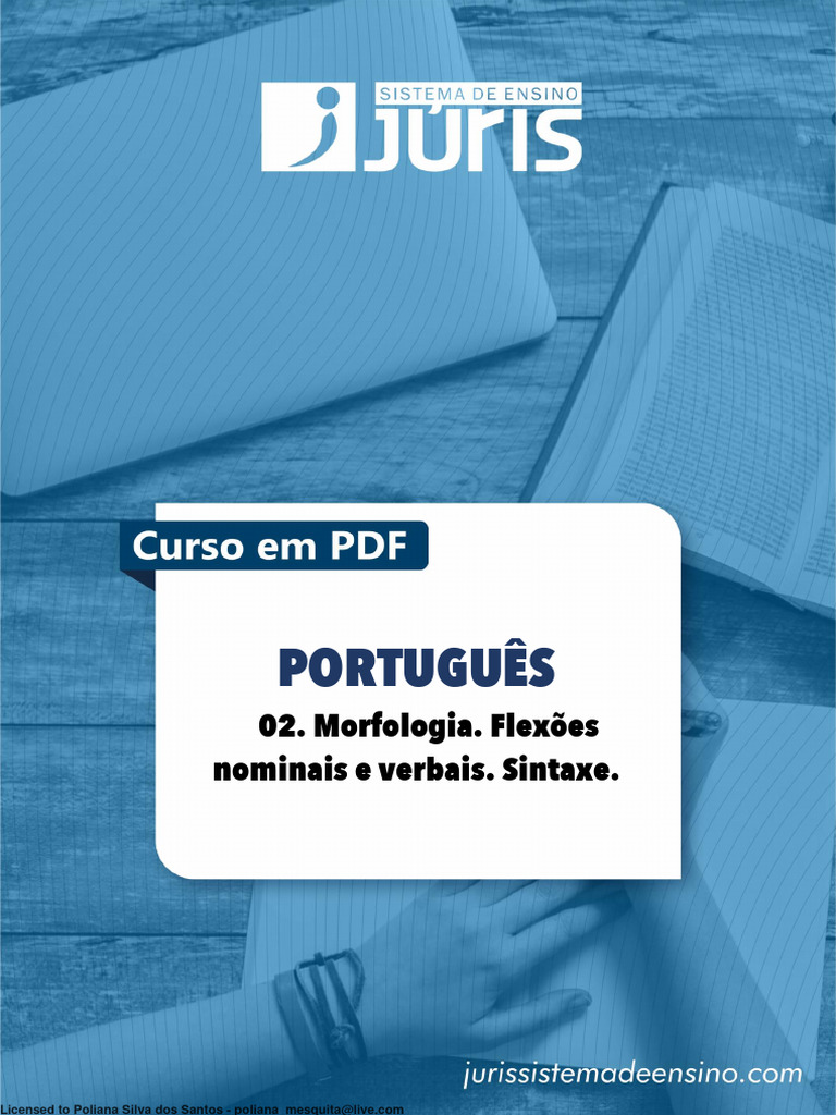 Morfologia e Sintaxe da Língua Portuguesa | PDF | Pronome | Substantivo